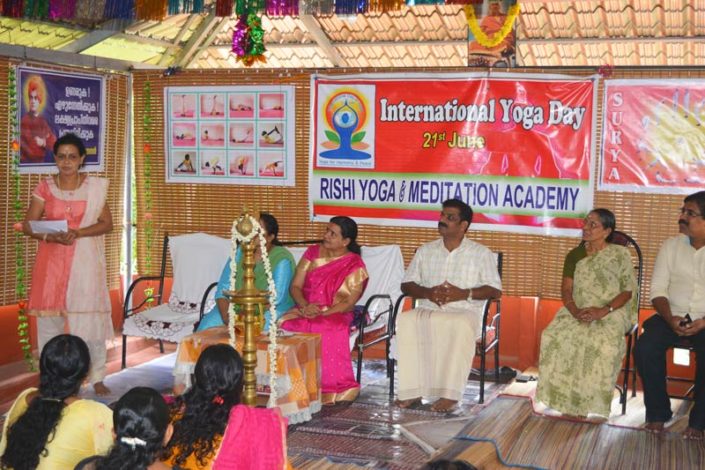 International Yoga center yoga day Kerala